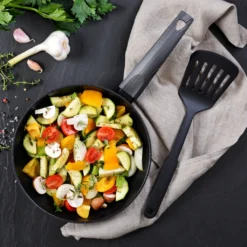 GRÄWE Aluminium-Pfannenset, Ø 20 Cm, Ø 24 Cm, Ø 28 Cm, Beschichtet, 3-teilig, Inkl. Pfannenwender -Küchenbedarf Laden 3fb60d54de2fefcfca2c7bea2bd3d5f6