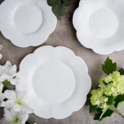 Tafelservice Flore 19 Tlg. Weiß LUMINARC