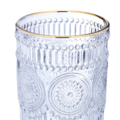 Relaxdays Vintage Trinkgläser 4er Set 300 Ml -Küchenbedarf Laden 41447d5921c63f160439b5bdf551f452