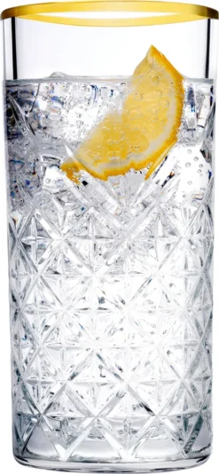 Pasabahce Timeless Golden Touch 4tlg Trinkglas Glas Tumbler 450ml 52800 -Küchenbedarf Laden 41949b14e876529c3e2036c0d0392e2f