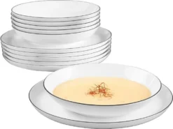 Seltmann Weiden Tafelservice Lido Schwarz Mit Farbrand Zeitlos -Küchenbedarf Laden 42f5ab11a9e0d995b26442e57ff4dec7