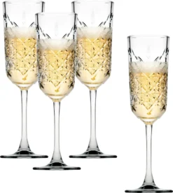 Pasabahce 440356 Timeless Sektglas, Sektkelch, 175ml, Glas, Transparent, 4 Stück -Küchenbedarf Laden 43ceb801ad937e6e3ef528ce64ec3b5b