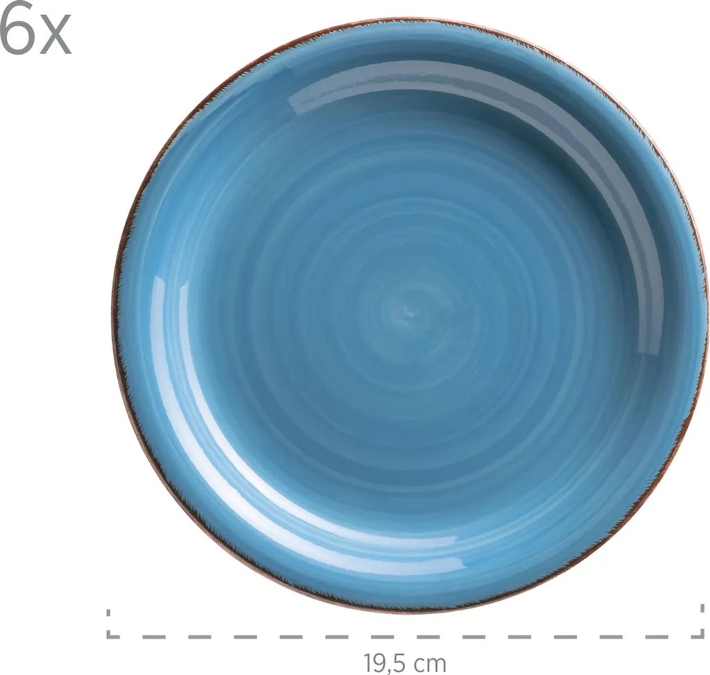 Mäser 931601 Frühstücksset Lumaca für 6 Personen, Steingut, dunkelblau (1 Set, 18-teilig) Mäser 931601 Frühstücksset Lumaca Für 6 Personen, Steingut, Dunkelblau (1 Set, 18-teilig) -Küchenbedarf Laden 4549253f043313fb6cc7b5936a1b292d