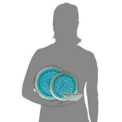 Sänger SÄNGER Steingut Geschirrset Capri, Tafelservice 12 Teilig Für 4 Personen -Küchenbedarf Laden 466903b761be2f1ed6a5f3ae9bbcaa11