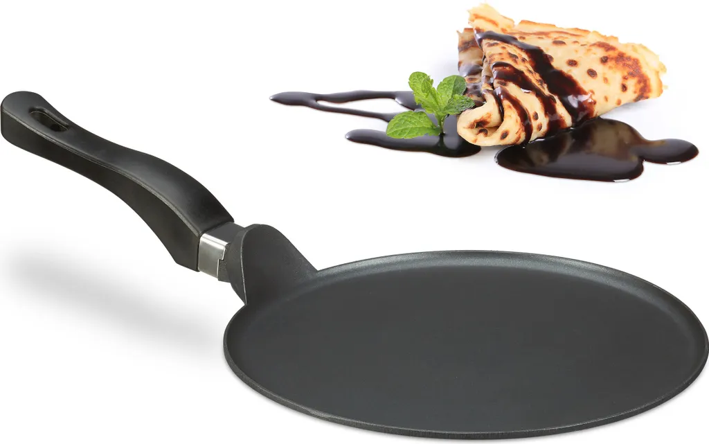 relaxdays Crêpespfanne Aluguss schwarz 25 cm Relaxdays Crêpespfanne Aluguss Schwarz 25 Cm -Küchenbedarf Laden 482f1da0c666bd9526c91bc8f98d4851