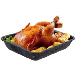 NAVA Backblech / Tiefbackblech Mit Granitbeschichtung NATURE Zum Backen Von Fleisch Kuchen 39,5x33,5x7 Cm 6,5l -Küchenbedarf Laden 489733a16369914de78498f058d089aa