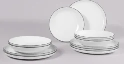 Seltmann Weiden Tafelservice Lido Schwarz Mit Farbrand Zeitlos -Küchenbedarf Laden 4a4cf20f769bb4963ee406d44de67418