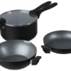 Russell Hobbs RH Pfannen Set 4-tlg. Stapelbar -Küchenbedarf Laden 4a4fbbd5eae855a6fe86427dcd80bea8