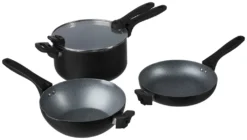 Russell Hobbs RH Pfannen Set 4-tlg. Stapelbar