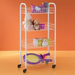Metaltex Servierwagen Mit 4 Körben Pisa Weiß -Küchenbedarf Laden 4a571d48cd2a96391d2191e872bf2111
