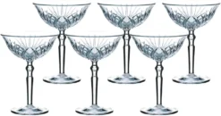 Nachtmann Cocktailschale Palais 230 Ml, Kristallglas Mit Schliffdesign (6 Stück) -Küchenbedarf Laden 4b1de6479883764bece42177b363ea5b
