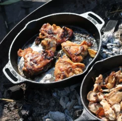 Valhal Outdoor - Bratpfanne 30 Cm - Gusseisen - Feuerstelle Garten - Cm - Schwarz -Küchenbedarf Laden 4d1f9605351d8d046bced9bb19fcdce4