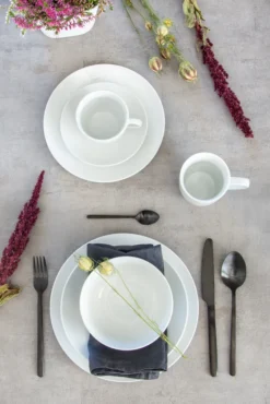 Mäser 931523 Barca Kombiservice Modern, Porzellan, Weiß, 30-teilig (1 Set) -Küchenbedarf Laden 4da351177b01fb72666143afe026288c