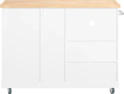 SoBuy FKW105-WN Design Küchenwagen Mit Arbeitsplatte Kücheninsel Küchenschrank Rollwagen Mikrowellenschrank Weiß-Natur BHT Ca.: 127x94x51cm 9 SoBuy FKW105-WN Design Küchenwagen Mit Arbeitsplatte Kücheninsel Küchenschrank Rollwagen Mikrowellenschrank Weiß-Natur BHT Ca.: 127x94x51cm -Küchenbedarf Laden 51431acbad1817f7ff16f3e65c09adbe