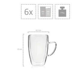 Sänger SÄNGER Doppelwandiges Cappuccino Gläser Set Mit Henkel 6 Teilig 4 Sänger SÄNGER Doppelwandiges Cappuccino Gläser Set Mit Henkel 6 Teilig -Küchenbedarf Laden 51b4203d31ed9e800faef7a978d57f75