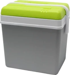 EDA Kühlbox 24 Liter Grau / Grün 1092-20 -Küchenbedarf Laden 535ca669c6e0f8aa847d1ba438e89e55