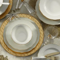 Kütahya Porselen Ilay 24 Teile Porzellan Geschirr Set Gold BNILY24Y2520 11 Kütahya Porselen Ilay 24 Teile Porzellan Geschirr Set Gold BNILY24Y2520 -Küchenbedarf Laden 55c423788ca3c6ea1beaf04edc31f9b9