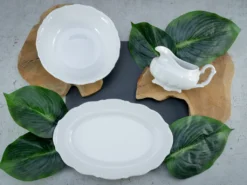 CreaTable 16029 Serviergeschirr Maria Theresia Für 1 Personen, Porzellan, Weiß (1 Set, 3-teilig) 4 CreaTable 16029 Serviergeschirr Maria Theresia Für 1 Personen, Porzellan, Weiß (1 Set, 3-teilig) -Küchenbedarf Laden 58113eb093cec329158bc602faefd0ca