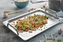 Demeyere Teppanyaki 40850-956-0 Bratpfanne, Edelstahl, Induktionsherd-geeignet -Küchenbedarf Laden 5861307c9f1e8470923af6676cad6c1c