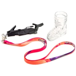 1 Schnapsglas In Ski Form Mit Bindung Und Umhängeband Der Absolute Hingucker