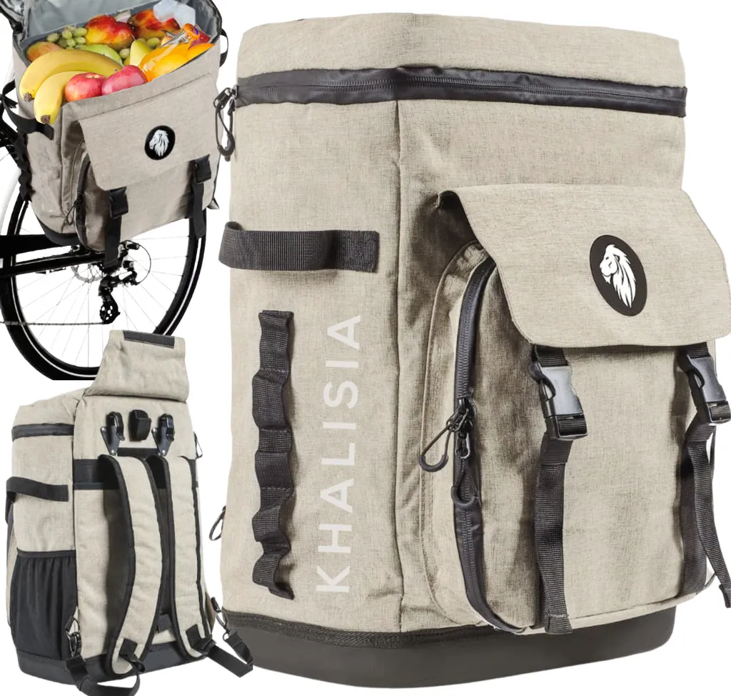 KHALISIA Kühltasche - Fahrradtasche für Gepäckträger - einsetzbar als Gepäckträgertasche - Fahrrad Rucksack - Picknicktasche - Lunchtasche - Thermotasche hält kalt & warm KHALISIA Kühltasche - Fahrradtasche Für Gepäckträger - Einsetzbar Als Gepäckträgertasche - Fahrrad Rucksack - Picknicktasche - Lunchtasche - Thermotasche Hält Kalt & Warm -Küchenbedarf Laden 5a4c8265c33fa37e1bf716ff23bcbb0c