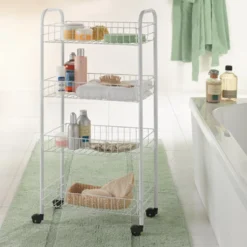 Metaltex Servierwagen Mit 4 Körben Pisa Weiß -Küchenbedarf Laden 5ad07d97c66ff37281db9ec4889f2d0f