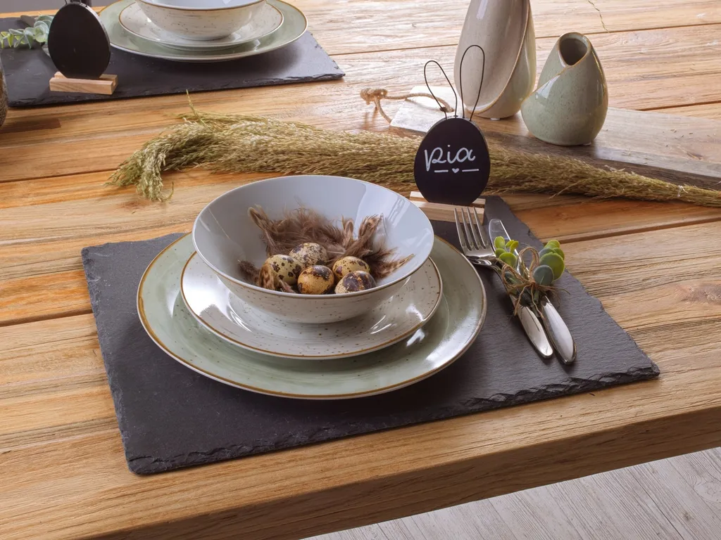 WELLCO Kombiservice Pur 24teilig grün/grau WELLCO Kombiservice Pur 24teilig Grün/grau -Küchenbedarf Laden 5cde43e290dad1f3ddf7aea5625aa05d