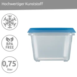 Wüllner & Kaiser Gefrierdosen 4er Set 750 Ml, Frischhaltedosen Mit Deckel, Ideal Zum Einfrieren, Vielfältig Verwendbar -Küchenbedarf Laden 5df79142e845f393002777fbea588894