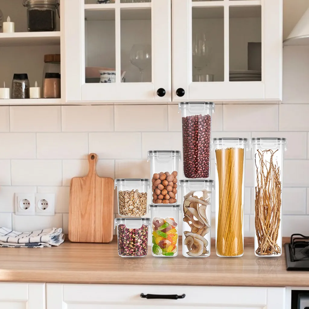 Lospitch 8er Set vorratsdosen Müsli Behälter Mehl Nudel Schüttdose Pasta Lebensmittel Lospitch 8er Set Vorratsdosen Müsli Behälter Mehl Nudel Schüttdose Pasta Lebensmittel -Küchenbedarf Laden 5f408b84d0877e27761e0241e299a5b0