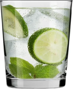 KROSNO Pure Wassergläser, 6er-Set, 250 Ml