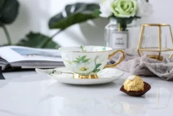 Panbado Floral Kaffeetassen Aus Premium Bone China Porzellan, Beinhaltet 1 Tassen 200 Ml, 1 Untertassen, Und 1 Löffel 3 Panbado Floral Kaffeetassen Aus Premium Bone China Porzellan, Beinhaltet 1 Tassen 200 Ml, 1 Untertassen, Und 1 Löffel -Küchenbedarf Laden 604398b9ca5fcf77ab8bc5655b6f030d