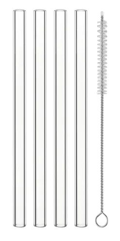 Nachtmann Tastes Good Vorteilsset 4 Gin Tonic Gläser + 4 Glastrinkhalme + Reinigungsbürste -Küchenbedarf Laden 612432731645519aca43636b302ee626