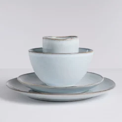 Mica Decorations Tabo Service Set Für 4 Personen - Keramik - Grau -Küchenbedarf Laden 639bf24f700f4208a31670b3d565df69