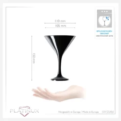 Schwarze Martini Gläser 150ml Set 6-Teilig Aus Glas Cocktailgläser 4 Schwarze Martini Gläser 150ml Set 6-Teilig Aus Glas Cocktailgläser -Küchenbedarf Laden 644877d7387d51aa7711fbdebe00071d