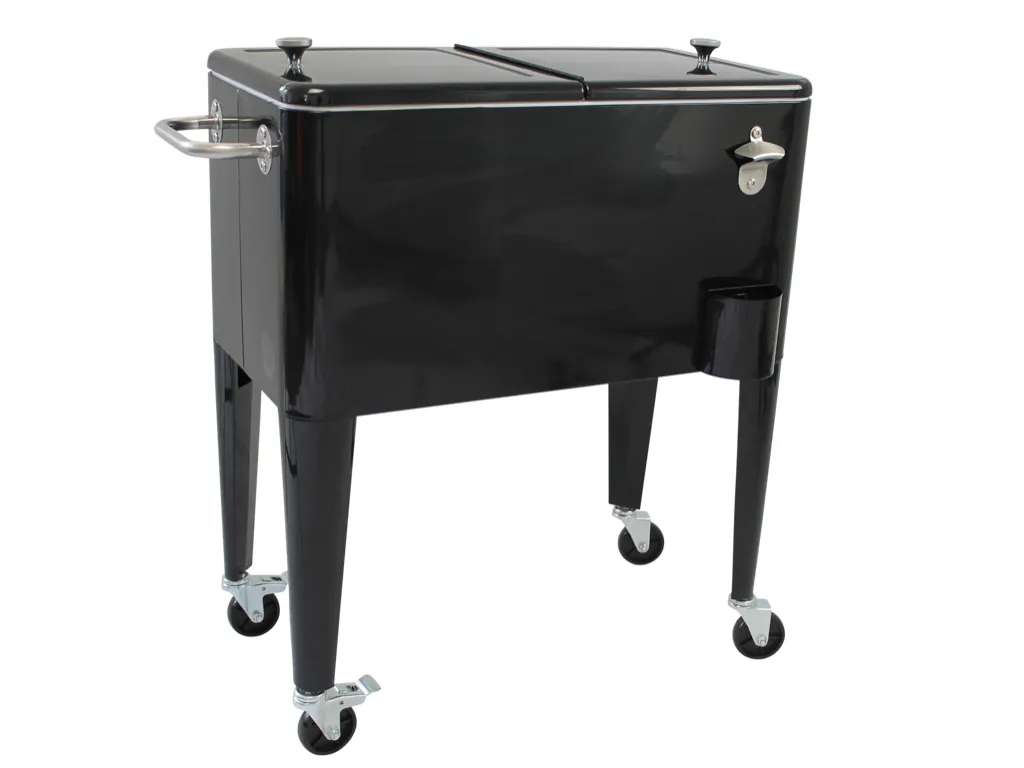 Kailua Cooler - Amerikanische Kühlbox, Kühlwagen, Party Getränkekühler, Schwarz Kailua Cooler - Amerikanische Kühlbox, Kühlwagen, Party Getränkekühler, Schwarz -Küchenbedarf Laden 66263ef35540695660a6d39af043a481