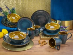 CreaTable 22861 Kombiservice Mallorca Für 4 Personen, Steinzeug, Mehrfarbig (1 Set, 16-teilig) 6 CreaTable 22861 Kombiservice Mallorca Für 4 Personen, Steinzeug, Mehrfarbig (1 Set, 16-teilig) -Küchenbedarf Laden 6768867655e5630b755cf8cff70d7950