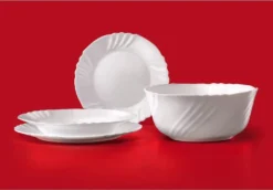 19tlg. Set Ebro Opalglas Bormioli Rocco -Küchenbedarf Laden 688738cbdde5f02ac2cdcb890904df73