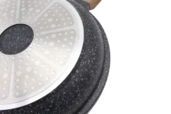 Karl Krüger 3-tlg Bratpfannen Set TEXAS Ø20 /24 /28 Cm, Induktions- & Backofen-geeignete, Antihaft-beschichtete, Energiesparende Aluminium Bratpfanne -Küchenbedarf Laden 6979f09936767c82eae28b946b02412a