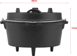Dutch Oven Set Enkhuizen 4,2 Liter Mit Deckel Und Füße Gusseisen -Küchenbedarf Laden 69eabd86d5d7691cad47c46636794eb8