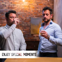 Whisiskey - Whiskygläser Set – 2 Tumbler Gläser (2x 320 Ml) – Whisky Geschenkset - Whisky Zubehör Set - Geschenke Für Männer -Küchenbedarf Laden 6b9eb49ee3adb21d5322cada4ad38061