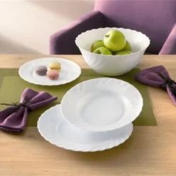 Luminarc 19tlg. Tellerset + Schale Trianon -Küchenbedarf Laden 6e1d7a14bbf0e408b12f84254adaee79