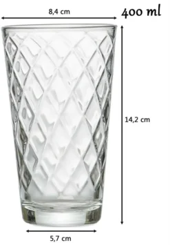 Ritzenhoff & Breker Longdrinkgläser Wela Transparent 400 Ml - 6 Stück -Küchenbedarf Laden 6e869b6353281af4ae70589d1767d802