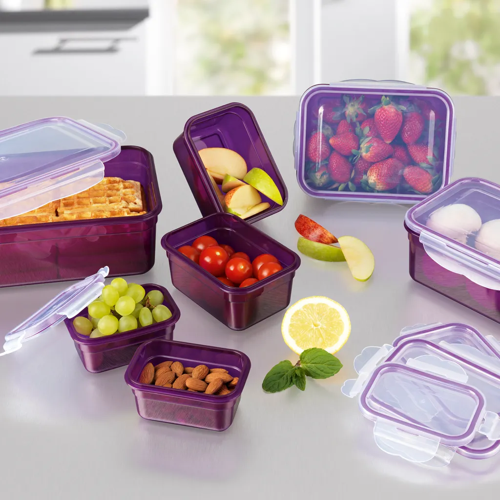 GOURMETmaxx Frischhaltedosen Klick-it 28-tlg. in Lila Frischhaltedosen Set Klick-It Gefrierdosen Lunchbox Brotdose 14 Stück Lila GOURMETmaxx Frischhaltedosen Klick-it 28-tlg. In Lila Frischhaltedosen Set Klick-It Gefrierdosen Lunchbox Brotdose 14 Stück Lila -Küchenbedarf Laden 6f07b5b2253acef6d79fff5f95e75cc8 1