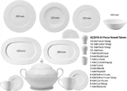 Kütahya Porselen 83 Teilig Acelya Tafelservice Porzellan Essservice 12 Personen 4 Kütahya Porselen 83 Teilig Acelya Tafelservice Porzellan Essservice 12 Personen -Küchenbedarf Laden 6f4e7cf5e32b5a14fc107cbb8cb28f1f