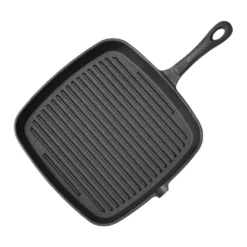 Grillpfanne Gusseisen Steakpfanne Bratpfanne Riffelboden Induktion 24 X 24 Grill -Küchenbedarf Laden 70564983d9f434ac3a5128bf64570a47