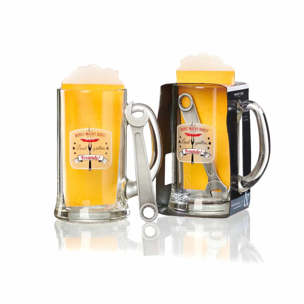 Geschenkset 2 tlg. Wurst macht Durst Geschenkset 2 Tlg. Wurst Macht Durst -Küchenbedarf Laden 7202d1b6aeec77662bd49acb54af4b96