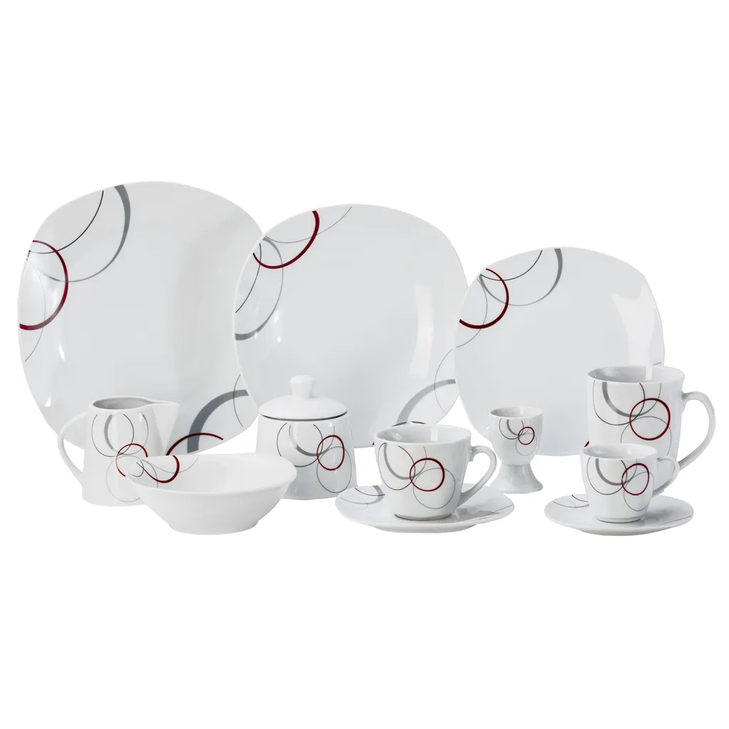 Kombiservice 62 tlg. Palazzo, eckige Form Kombiservice 62 Tlg. Palazzo, Eckige Form -Küchenbedarf Laden 720b907067c0ad1f5eb9320e1addd0d3