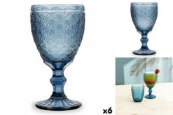 Weinglas Bidasoa Blau 300 Ml Pack 6x -Küchenbedarf Laden 72960dc6f732bc4c95243cdc395a01ce