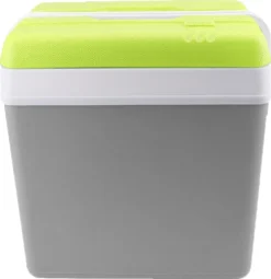 EDA Kühlbox 24 Liter Grau / Grün 1092-20 -Küchenbedarf Laden 72f4952bdb710376435e0b939b439937