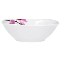 Frühstücksset 18-tlg. Kyoto Orchidee Leicht Eckig Porzellan Für 6 Personen Weiß MitNachbildung -Küchenbedarf Laden 73f7af4062649ff4b56eb002b79b3b13